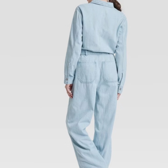 Women’s Denim Baggy Jumpsuit Size 6 NWT - Picture 3 of 3